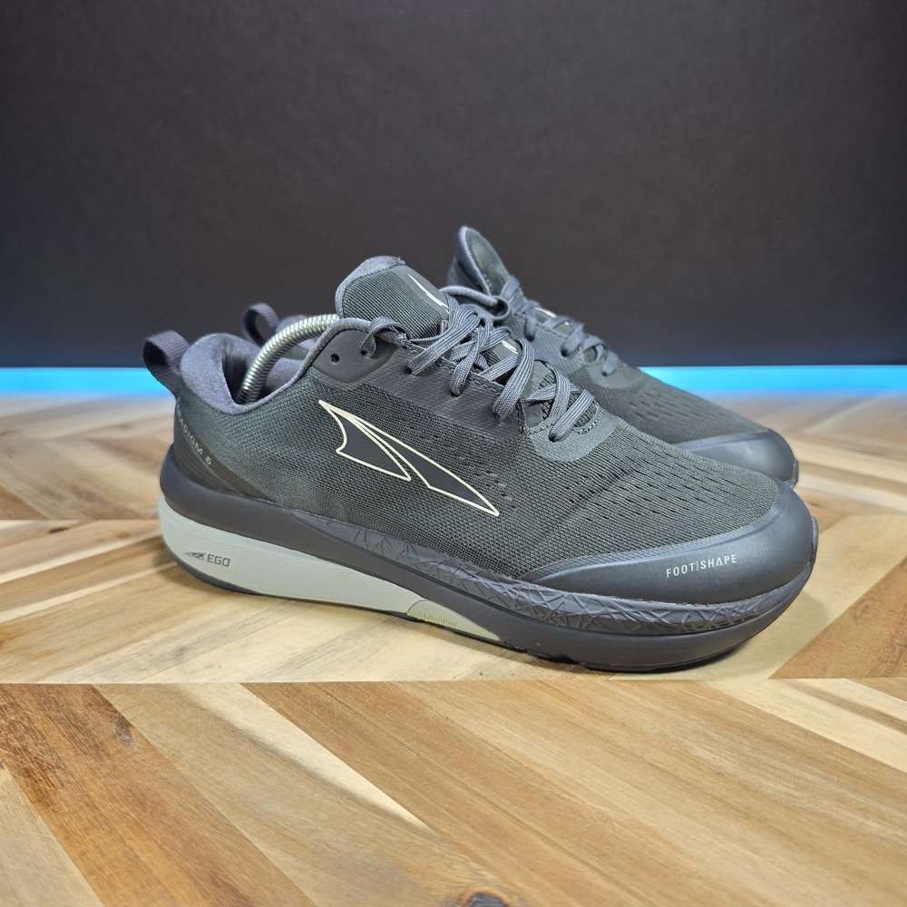 Altra Paradigm 5 Men's 9 Gray Blue AL0A4VQ0442 Cushioned Running Shoes Sneakers